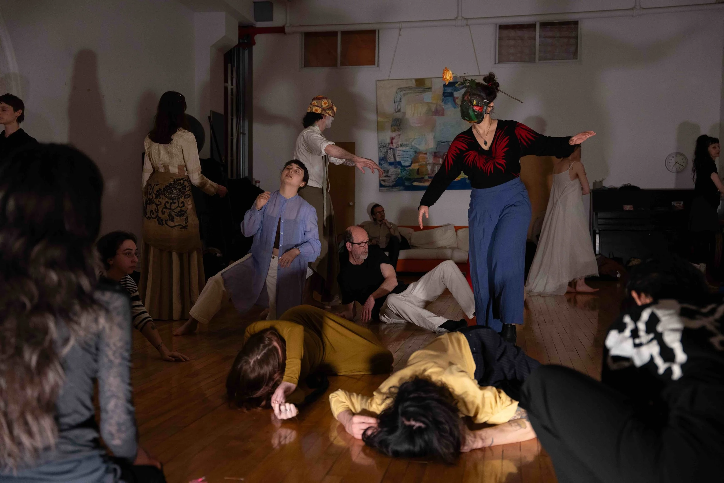 Final Spring Butoh Cohort performance 26