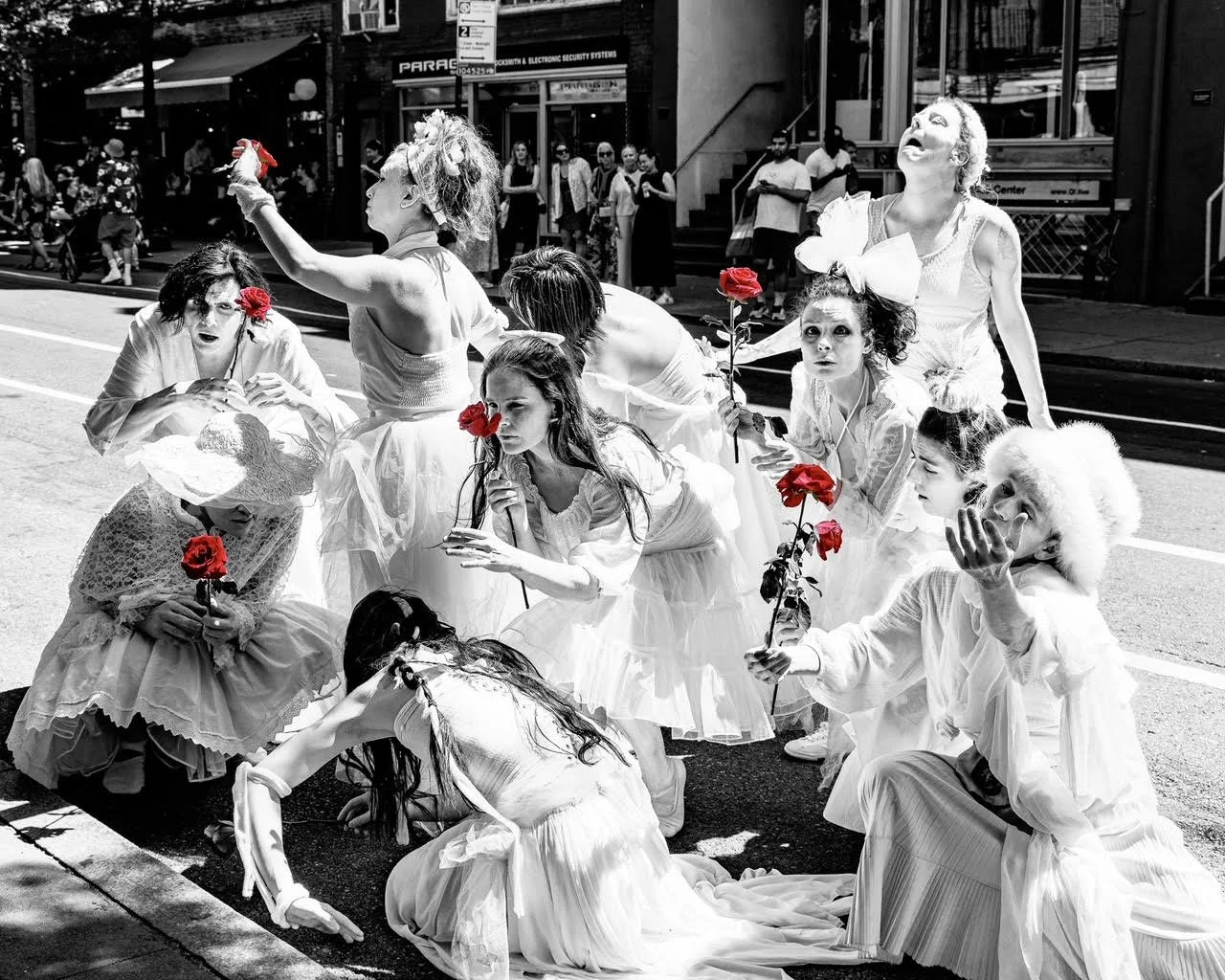 NY Butoh Institute at Dance Parade 2025-photo by FrantVisuals
