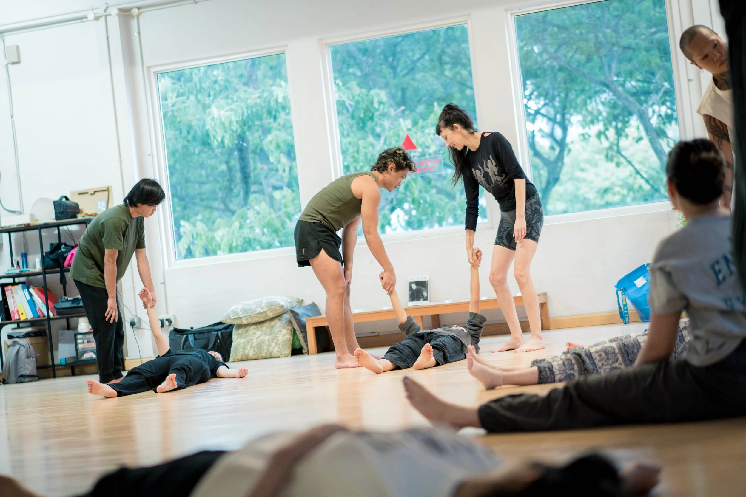 Butoh workshop with Vangeline in Oxford