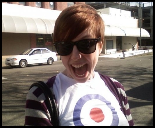This is me at 21 celebrating the day I decided I hated having hair.