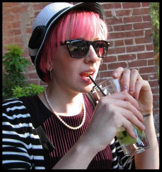 When I was 25 I died my hair pink because WHY NOT