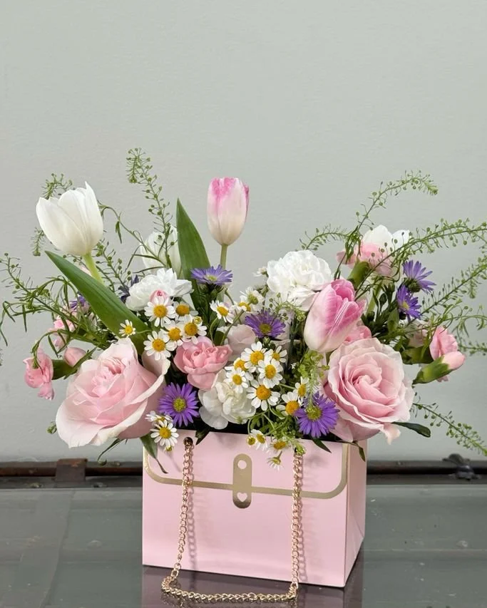 Floral Elegance Handbag