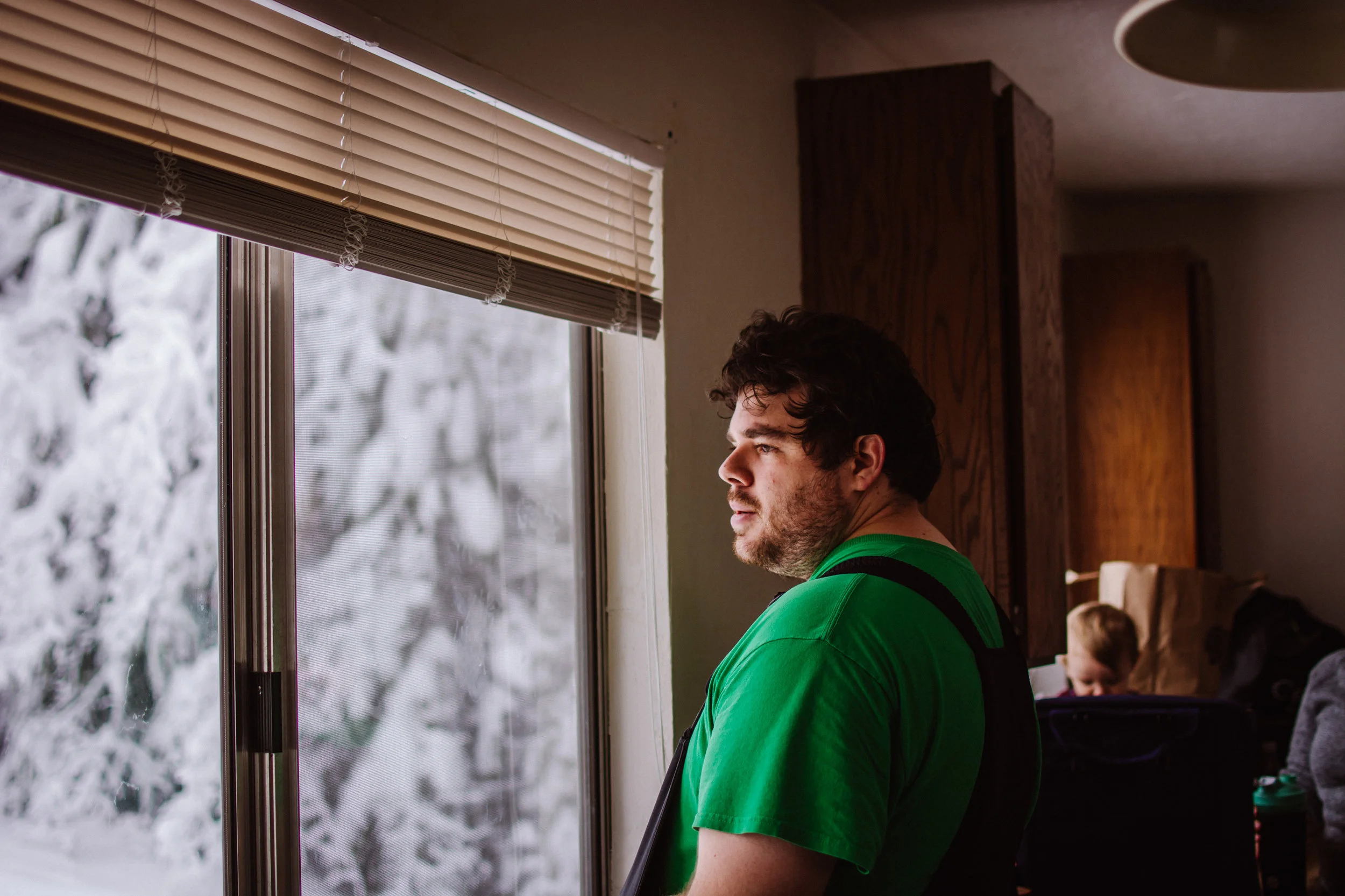 Poor Will only had the clothes on his back. Ironically, the shirt he was wearing was an Oscar the grouch shirt.