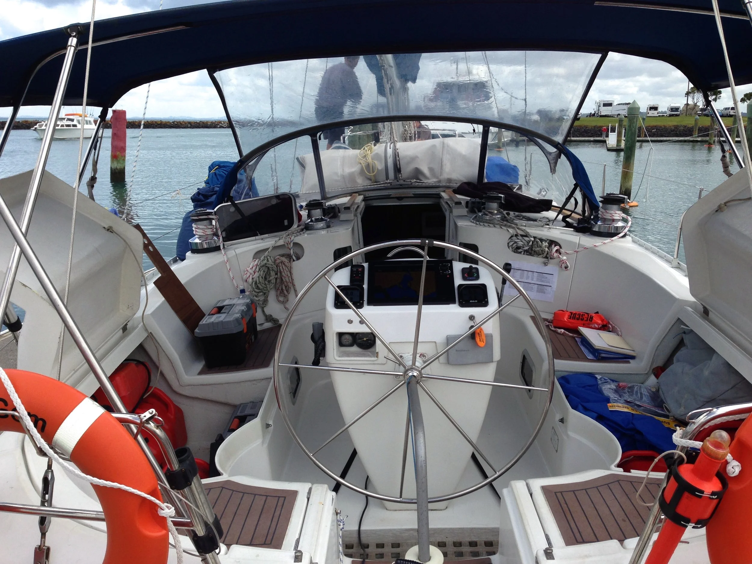 Pre-departure safety inspection required to cross the tasman sea 