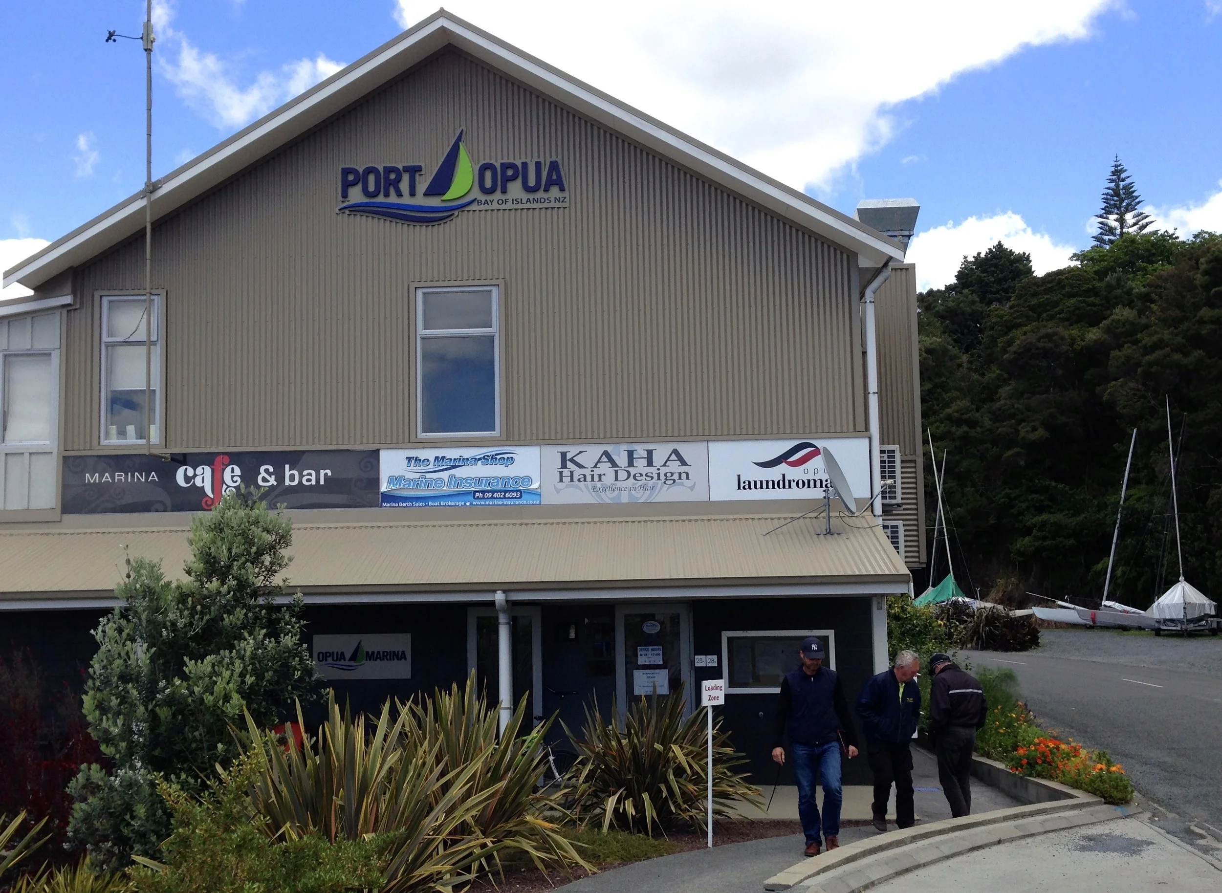 Port of Opua on way to Tasman Sea crossing