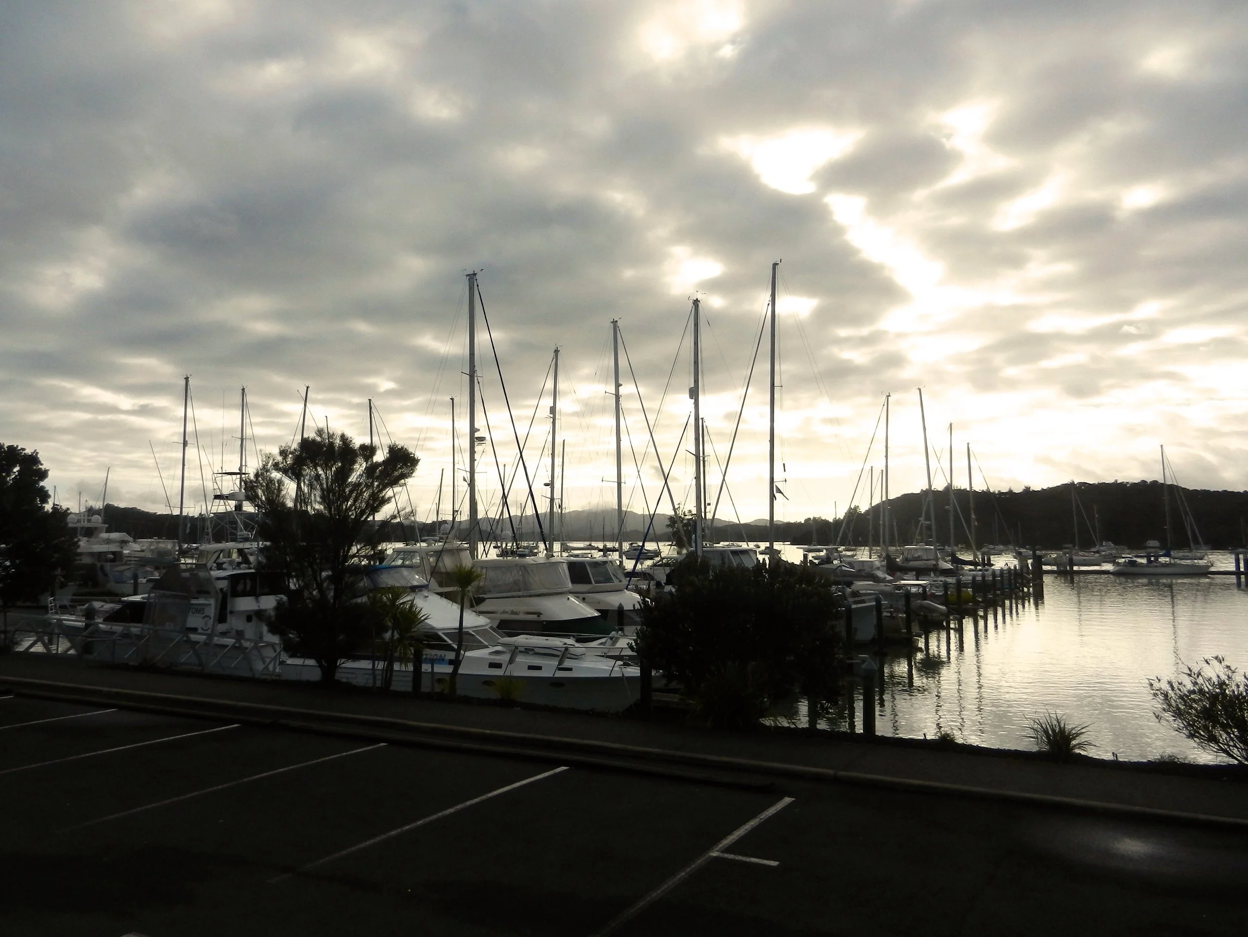 Eve of Tasman Sea crossing departure