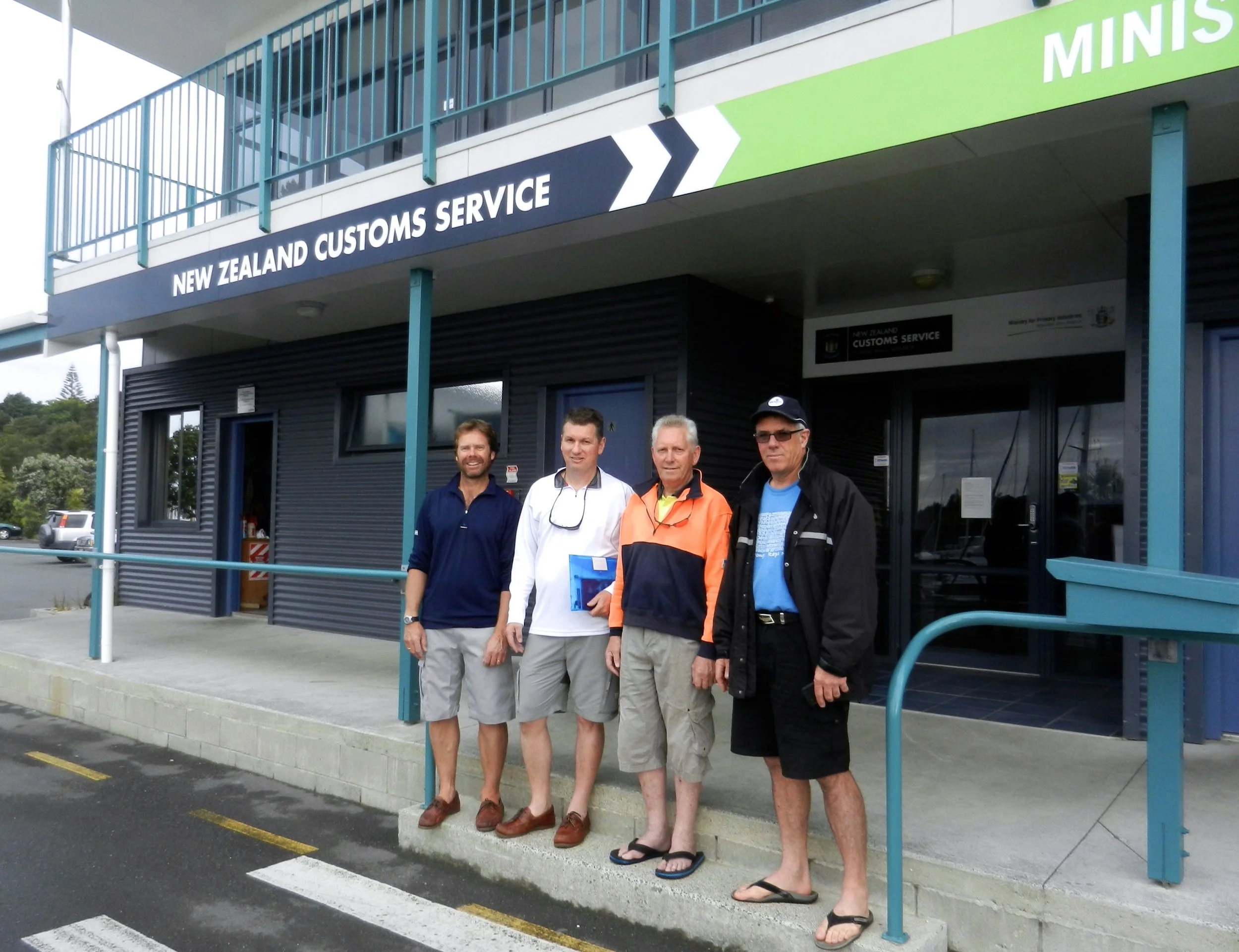 Customs clearance Opua Bay of Islands