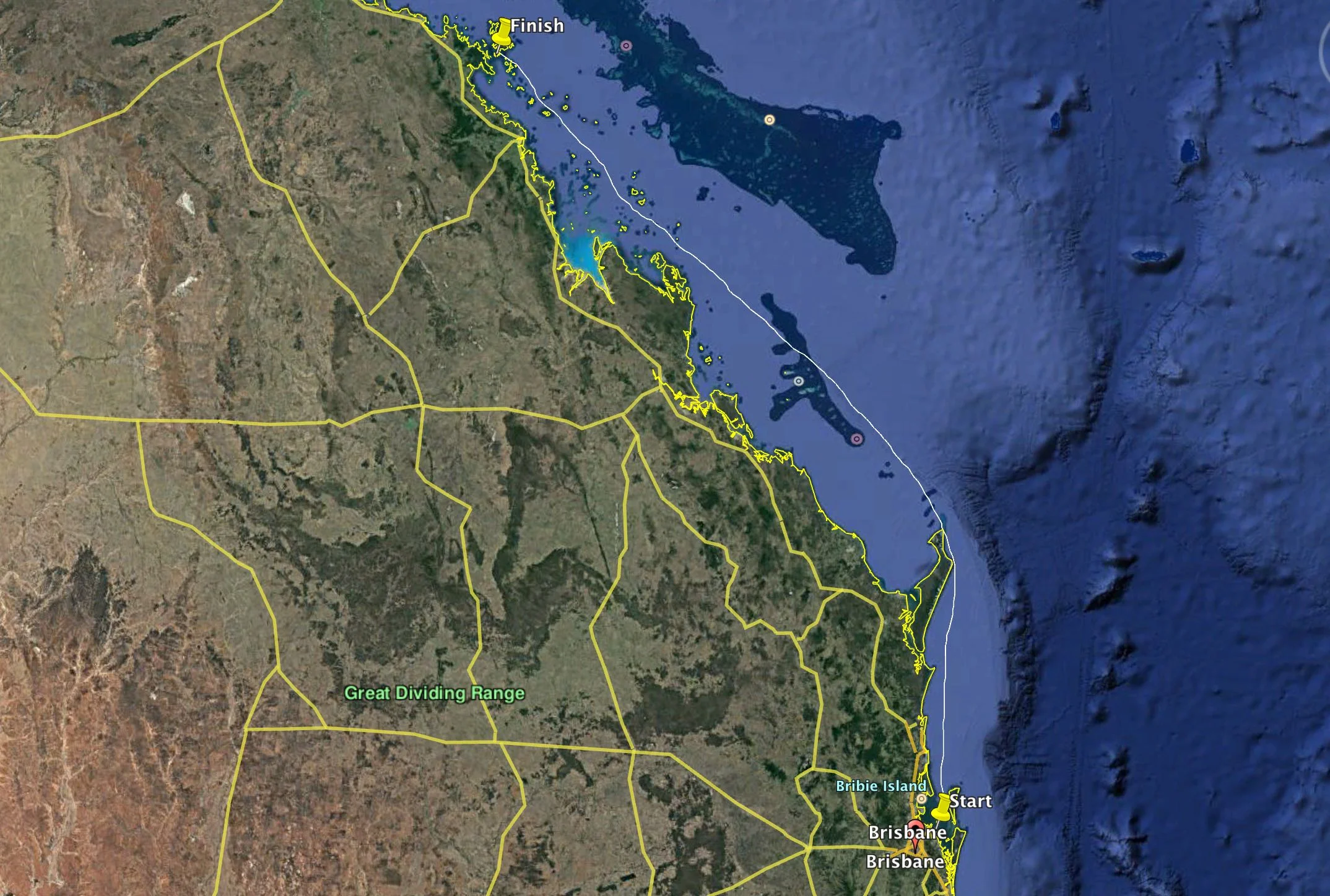 The 600nm race course