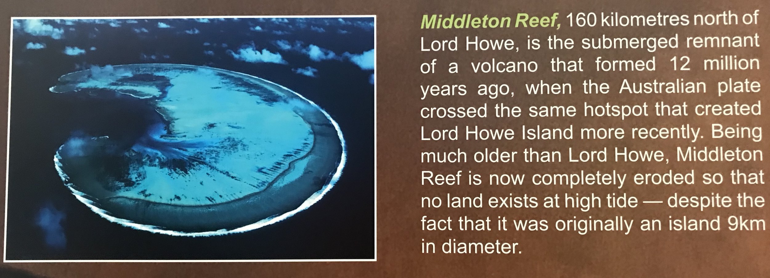 Middleton Reef History
