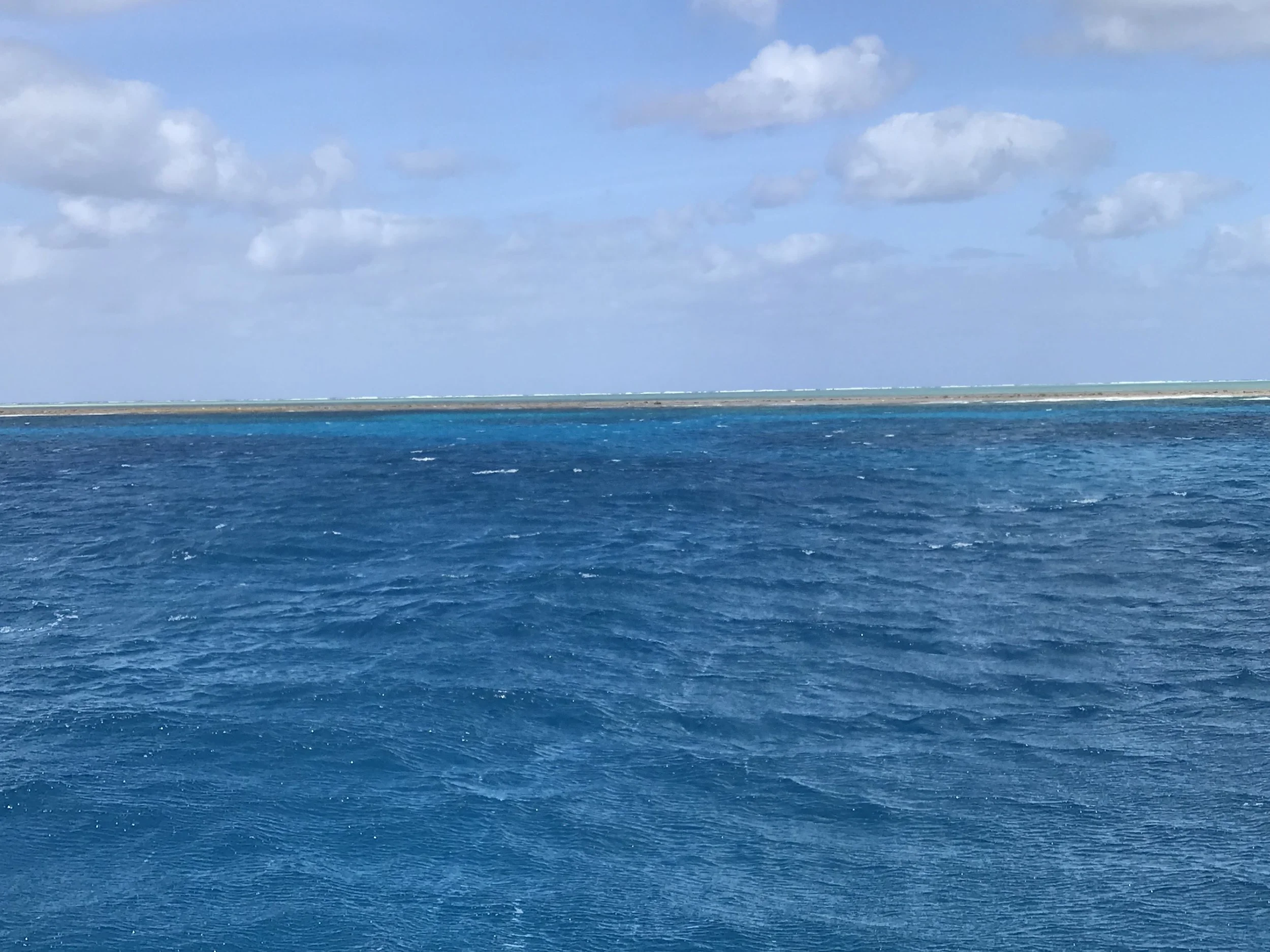 Elizabeth Reef Anchorage on NW end