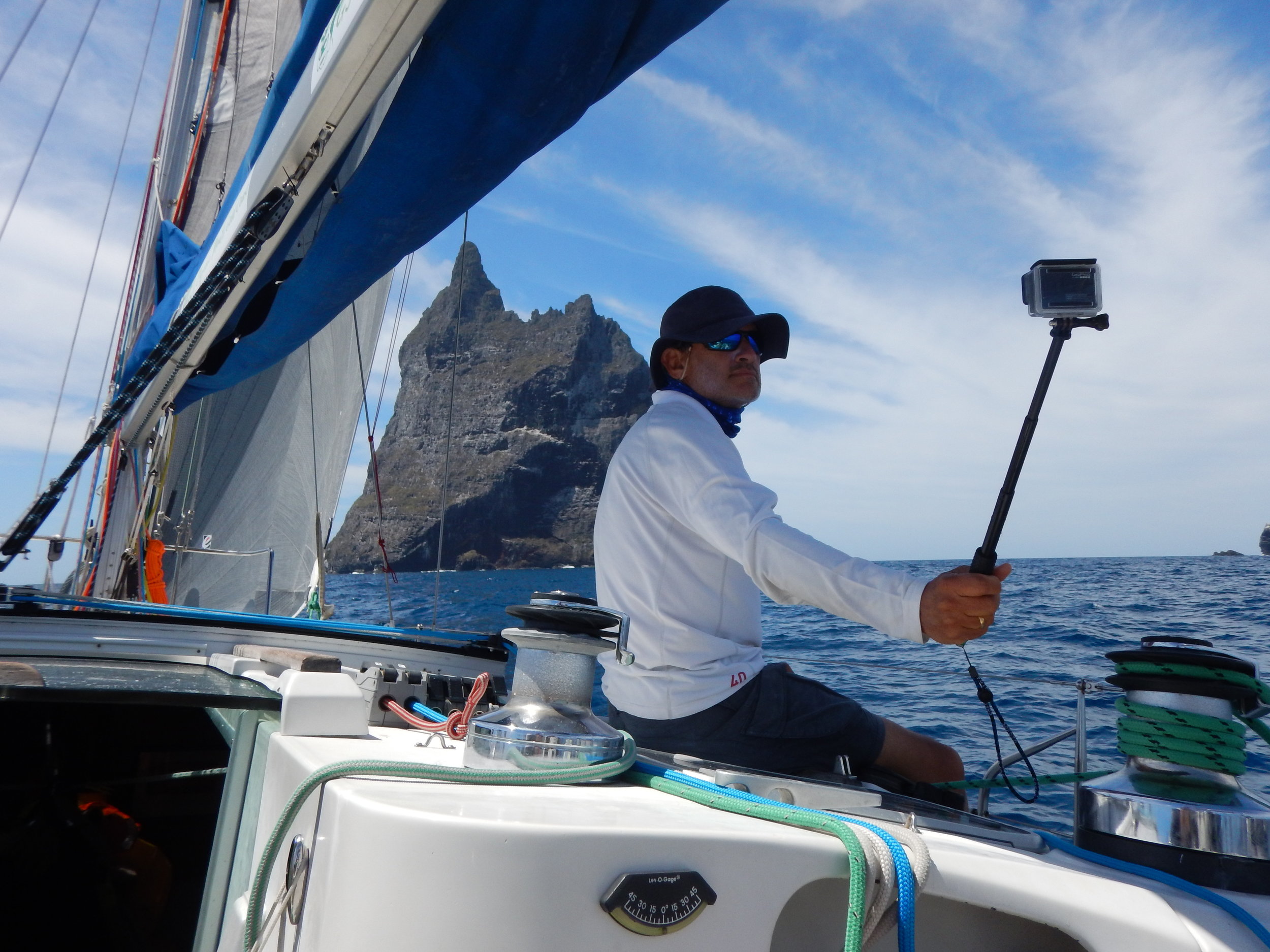 Balls Pyramid ocean sailing