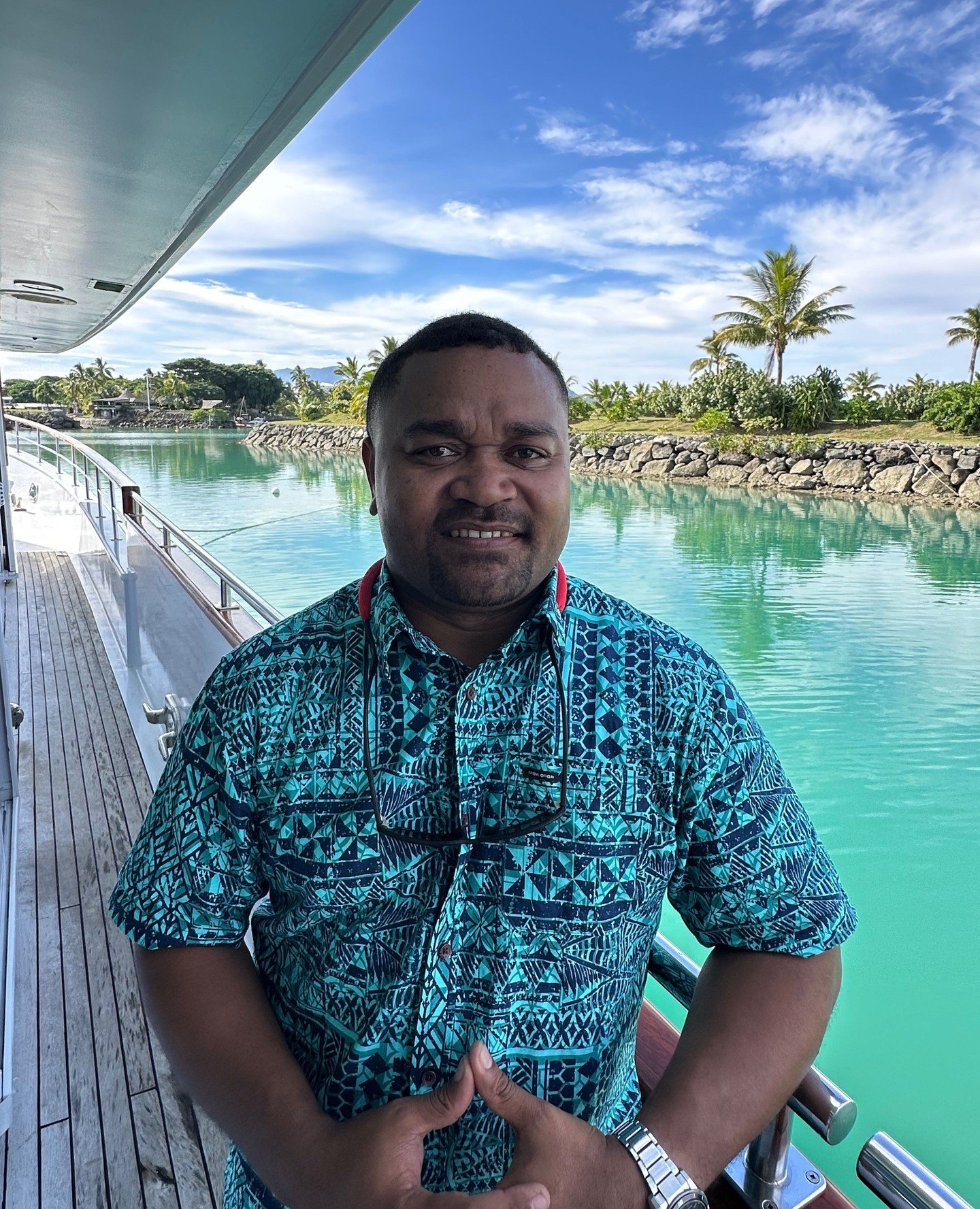 We&rsquo;re thrilled to welcome Mesake Valentine as the full-time Captain of Sea Breeze III. 👏⁠
⁠
Born and raised in Fiji and originally from Taveuni Island, Mesake brings with him deep local knowledge of Fiji&rsquo;s culture and waters. His maritim
