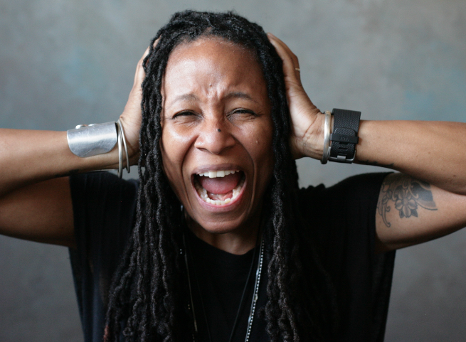 t’ai freedom ford is a New York City high school English teacher, Cave Canem Fellow and Pushcart Prize nominee. She received her MFA in Fiction from Brooklyn College. Her fiction has appeared inBlack Ivy, The Brooklyn Review and Bronx Biannual. Her poetry has appeared or is forthcoming in Drunken Boat, Sinister Wisdom, No, Dear, The African American Review, Vinyl, Poetry and others. Her work has also been featured in several anthologies including The BreakBeat Poets: New American Poetry in the Age of Hip-Hop. In 2012 and 2013, she completed two multi-city tours as a part of a queer women of color literary salon, The Revival. She was the winner of The Feminist Wire’s inaugural poetry contest judged by Evie Shockley and is a 2015 Center for Fiction Fellow. t’ai lives and loves in Brooklyn, but hangs out digitally at: shesaidword.com. To bring t'ai to your city visit shesaidword.com .