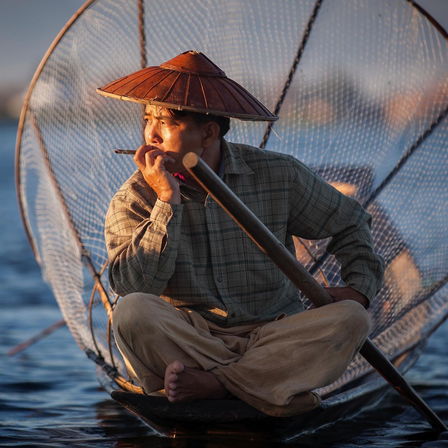 Lake Inle fisherman #myanmar #lakeinle #neverstopexploring #dubaiphotographer #people