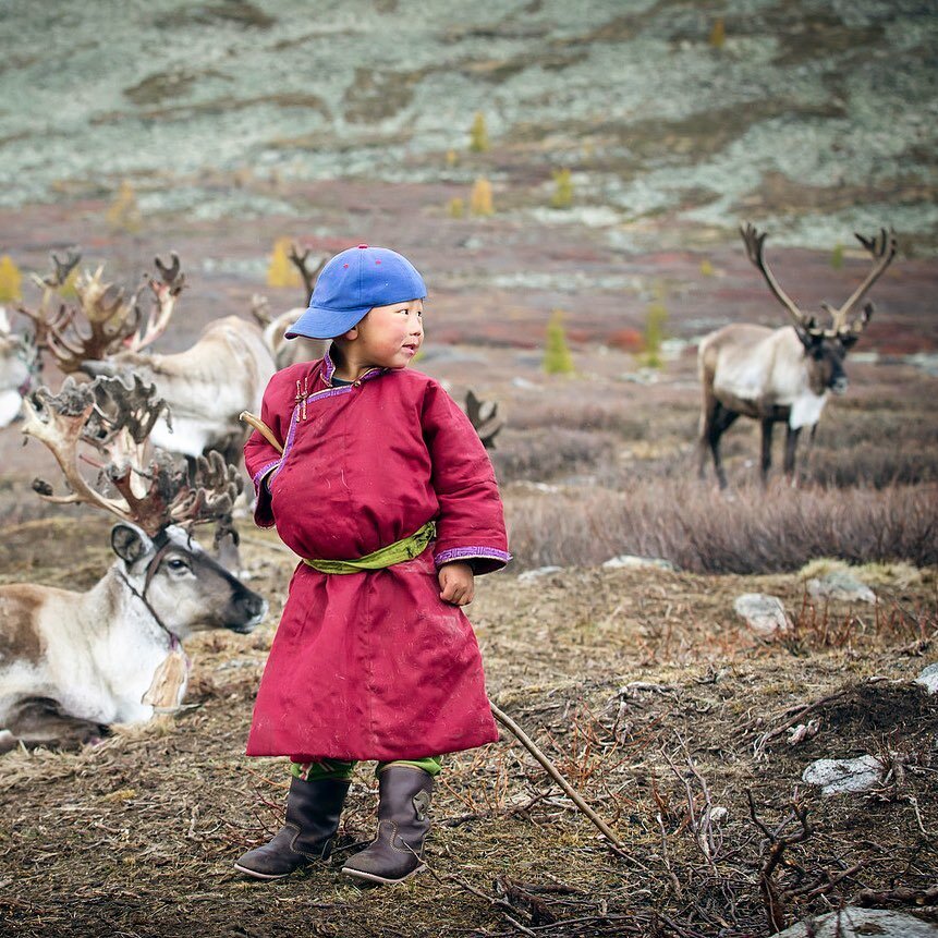 Memories of #Mongolia, one of my very favorite places in this world. I spent a week with Tsaatan people in the northern areas of the country, who are known as reindeer herders. It has been said that that there are about 100 families left living the l