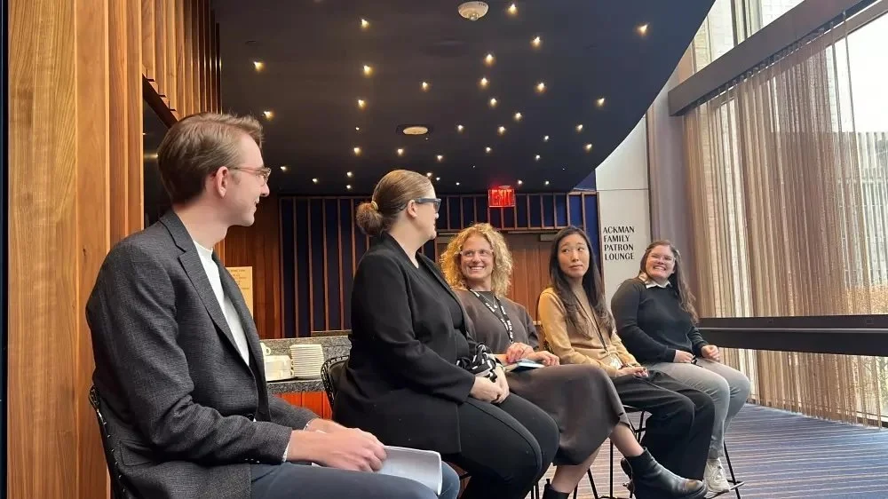 Connecting with Alumni at the New York Philharmonic