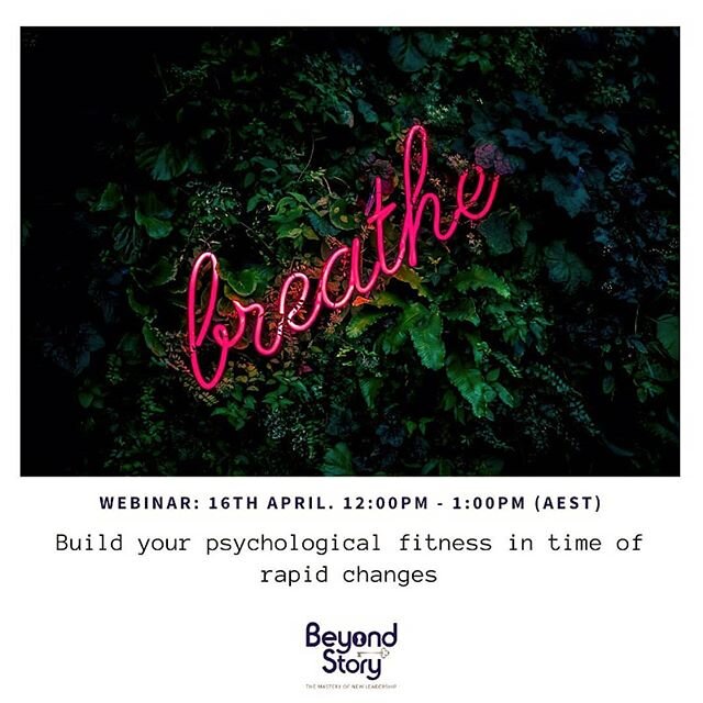 What is happening? This all happens too quick and too soon, the impact is far too wide and too deep for us to even process. Our mind has been scanning for threats, trying to fix problems, controlling all things to make us feel physically and psycholo