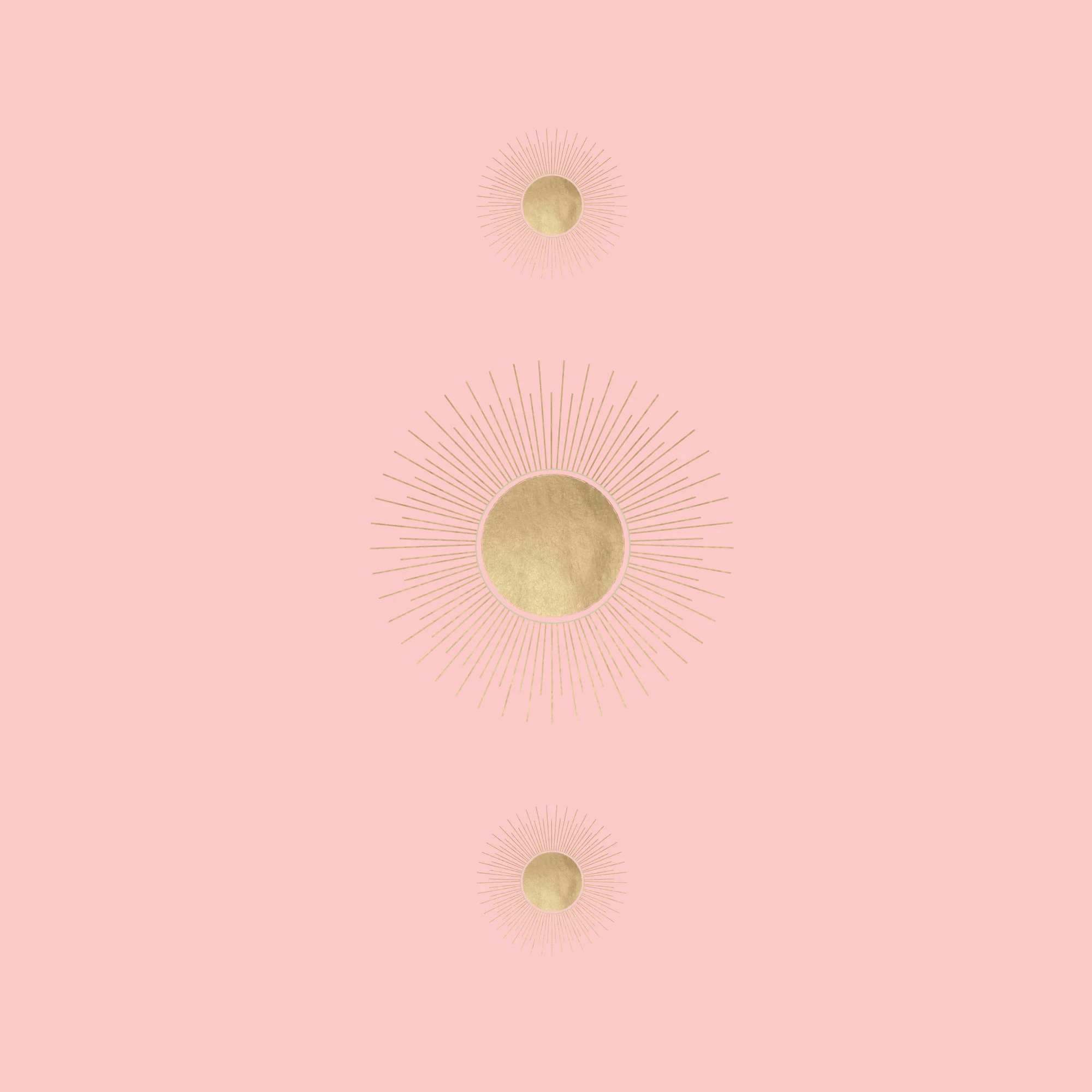 Three Suns on blush