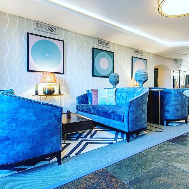 Repost @edenspanotts - It&rsquo;s a real pleasure to work with the wonderful team at Eden hall day spa in Nottinghamshire U.K. We loved designing the new reception hall and creating original pieces of art exclusively for Eden hall! #receptionhall #sp