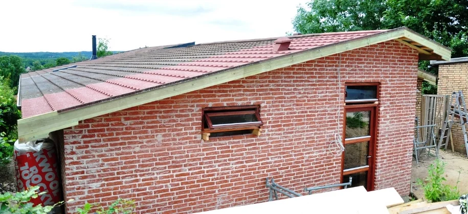  Tilbygning til villa i Ry. 