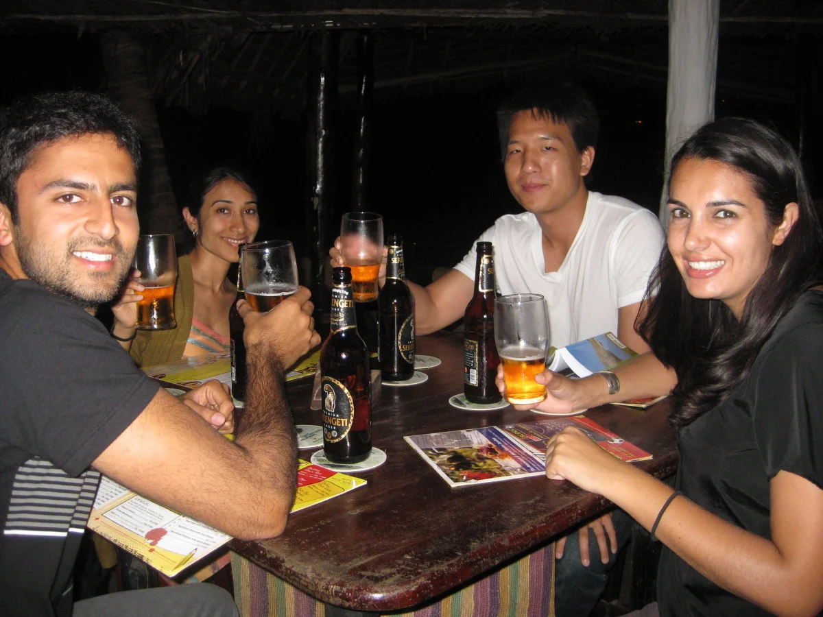 Dinner in Zanzibar
