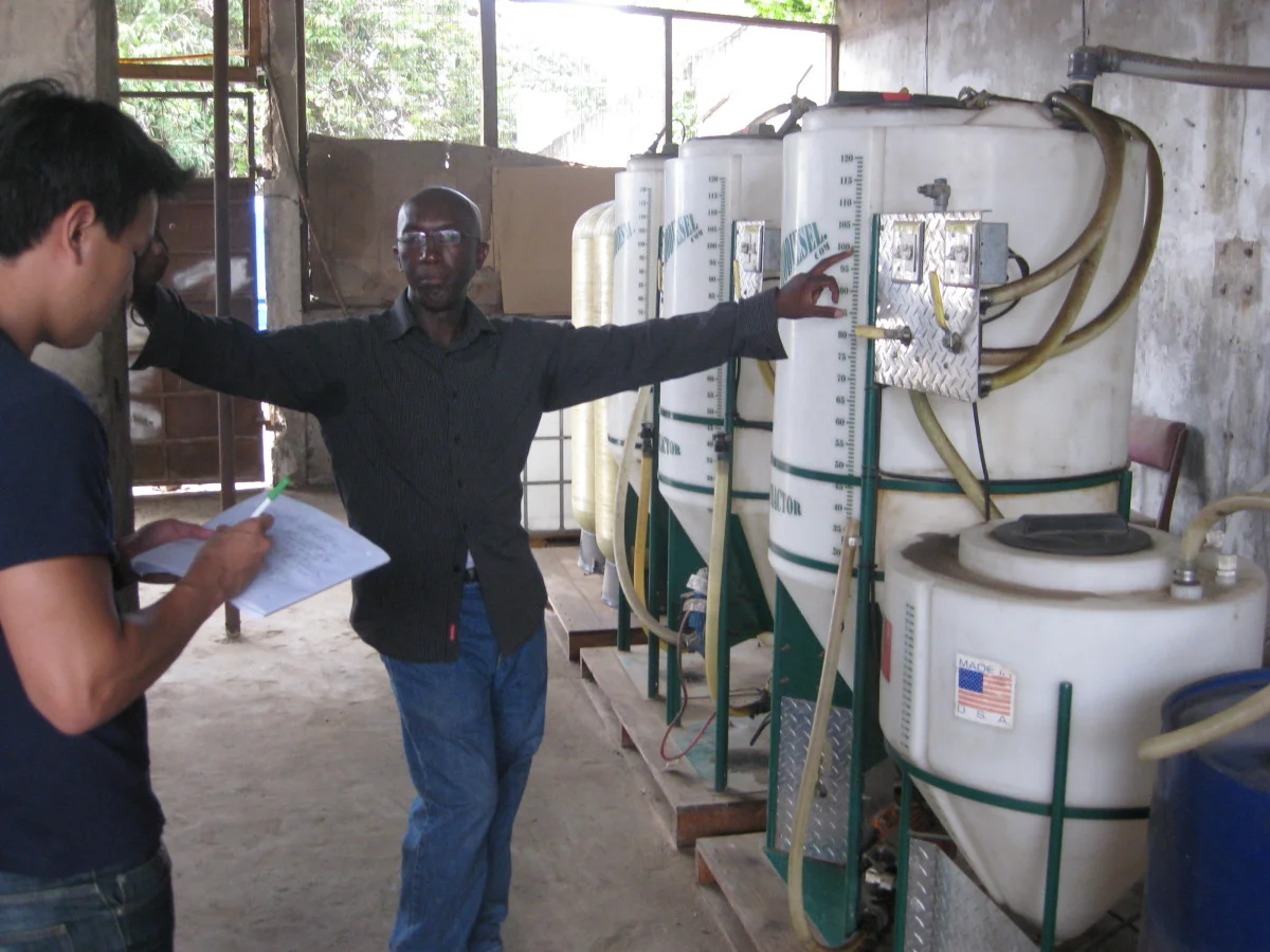 Meeting with Mr. Mwakilasa of Mafuta Sasa in Dar es Salaam