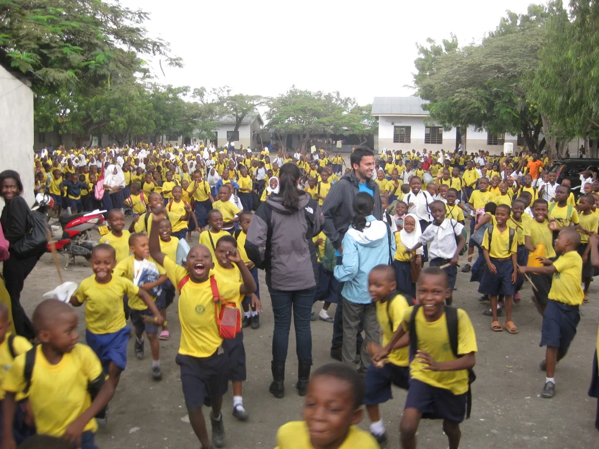 School in Temeke District in Dar es Salaam, Tanzania