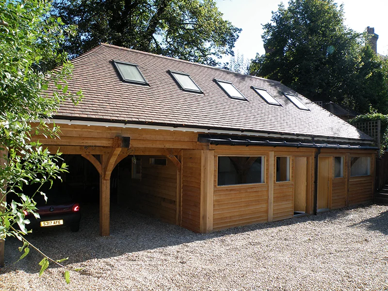 Garages And Outbuildings Daniel Kursa Oak Timber Framing Specialist