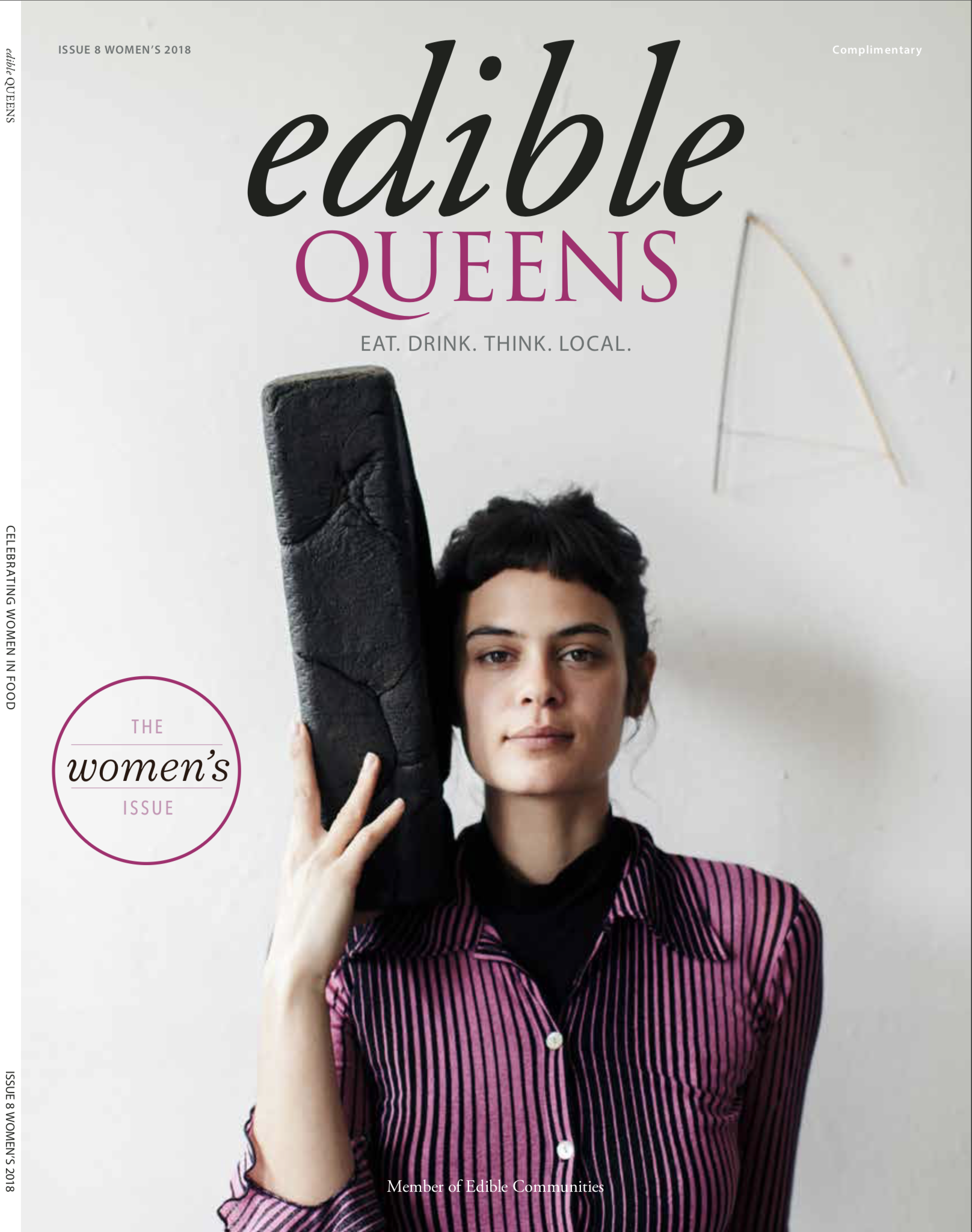 Edible Queens Cover, Lexie Smith Portrait