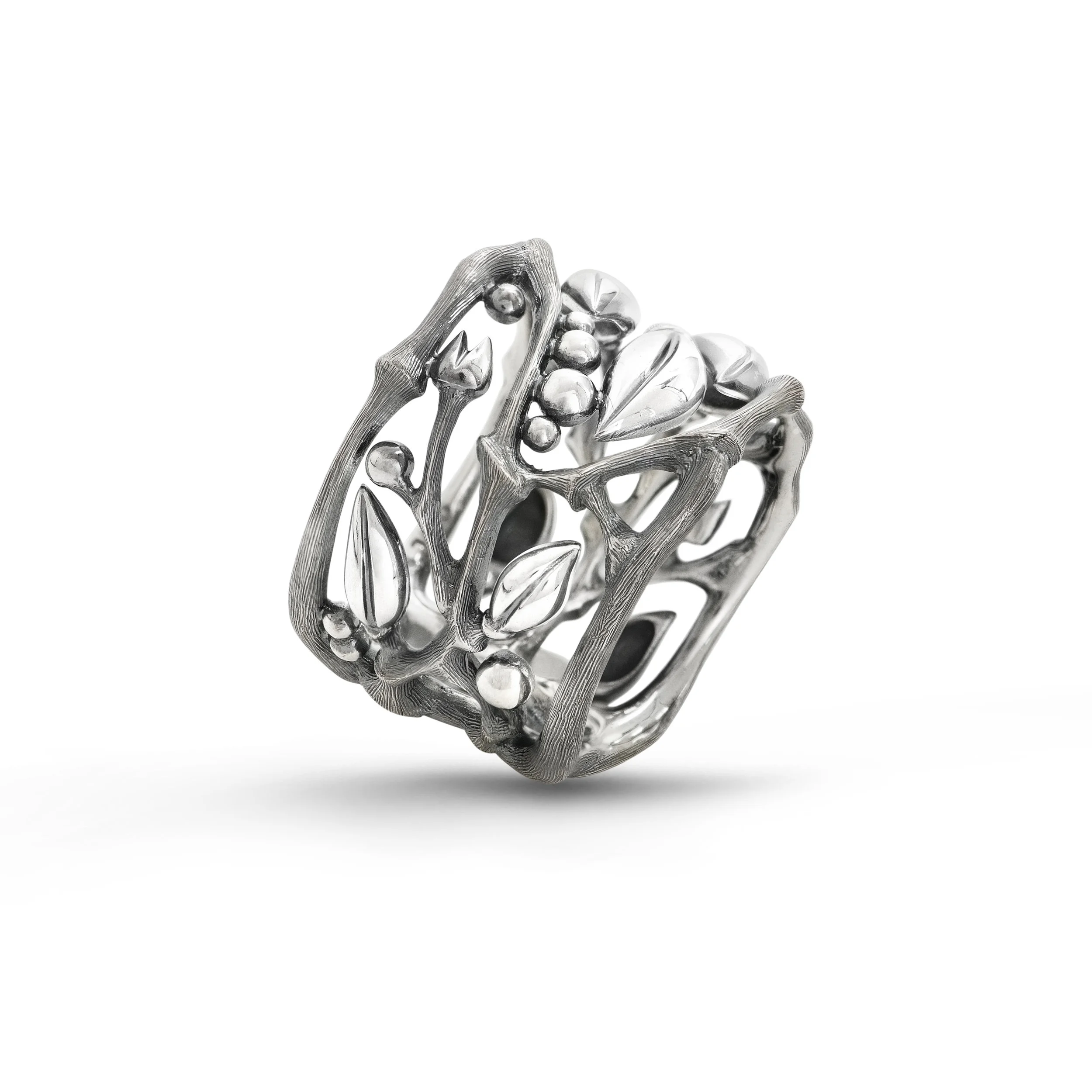OLE LYNGGAARD - FOREST RING I STERLING SILVER 4.650,-