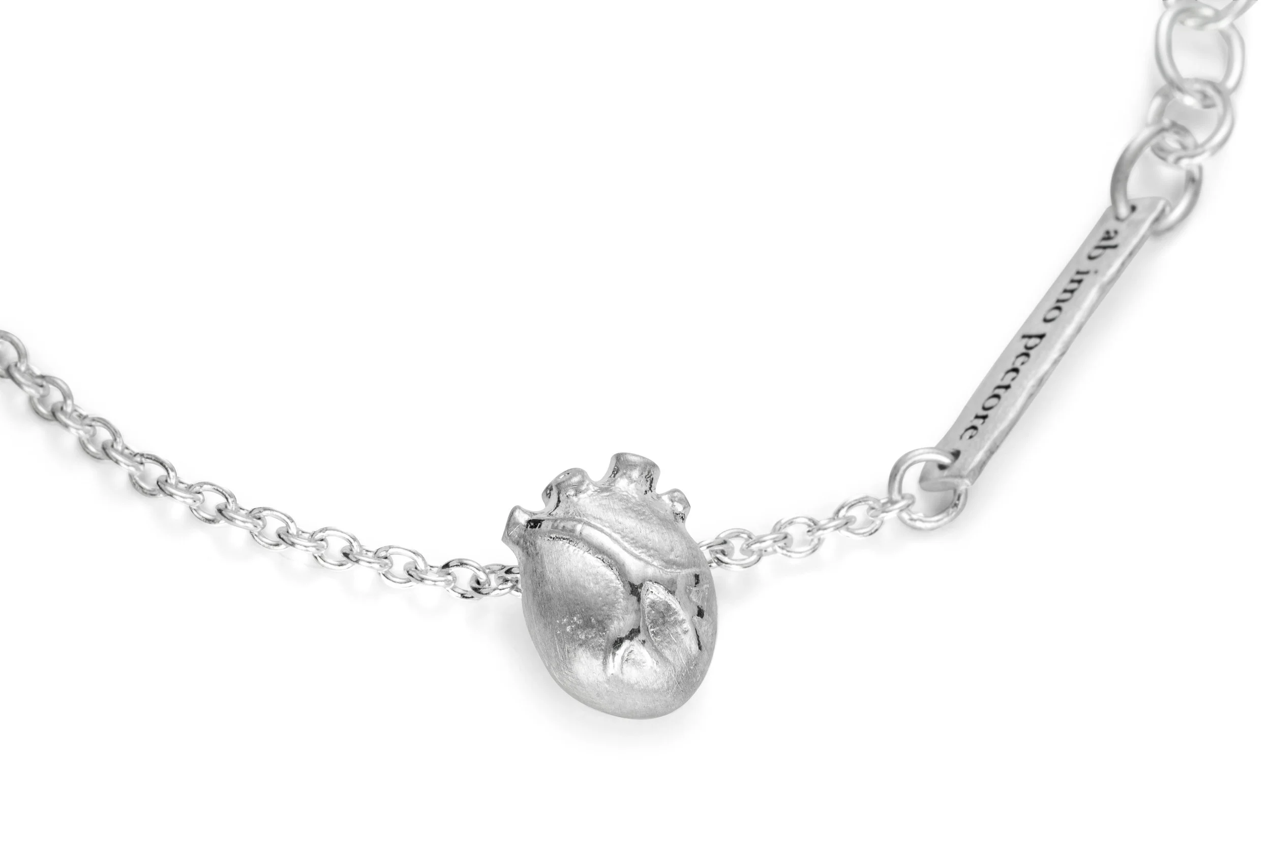 BJØRG JEWELLERY - ANATOMIC HEART ARMBÅND STERLING SILVER 1200,-