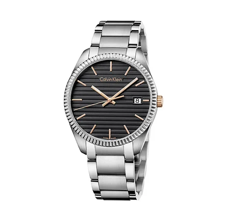 CALVIN KLEIN KLOKKE STÅL 2.490,-