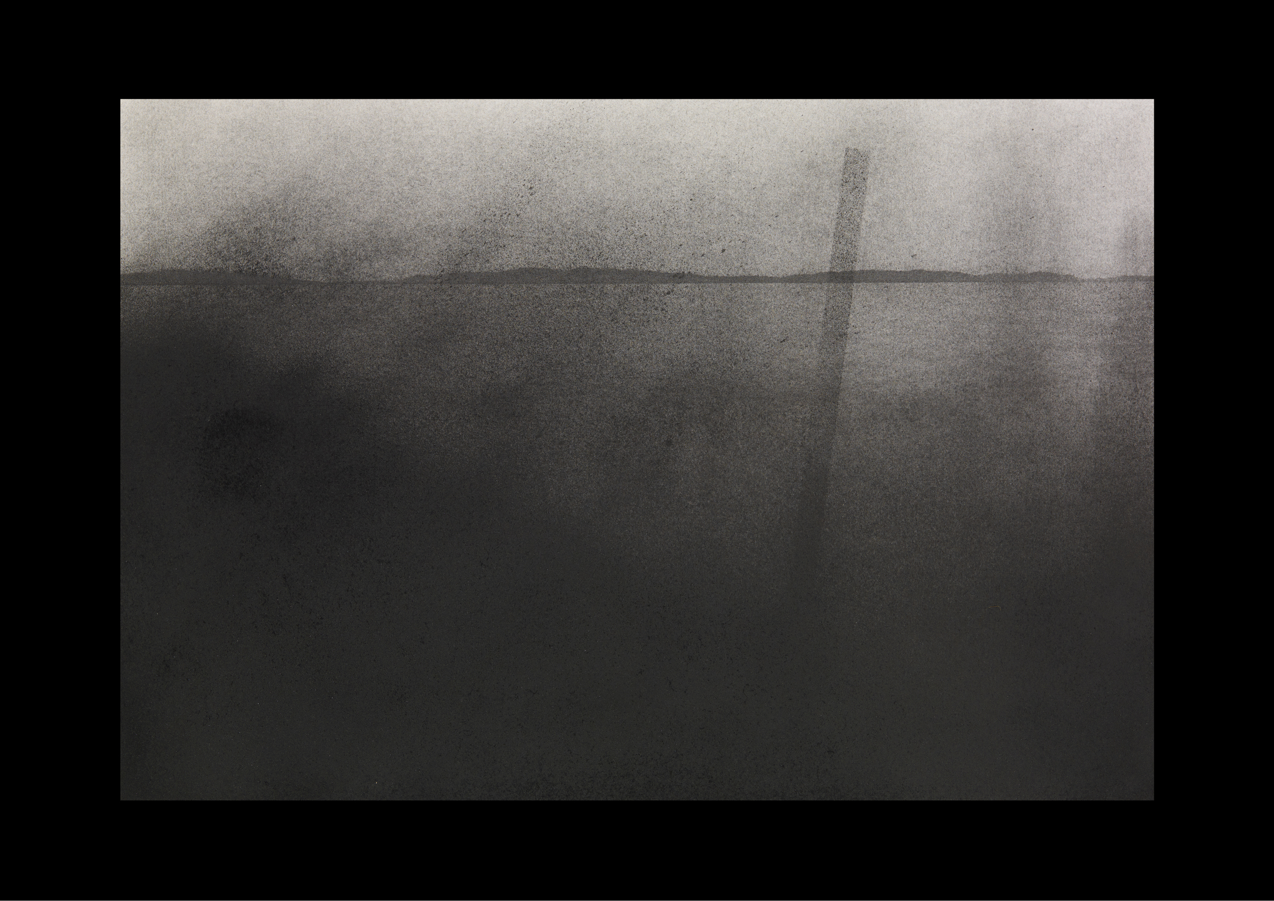 charcoal and graphite on paper, 76x57cm Photograph : Sun Lee