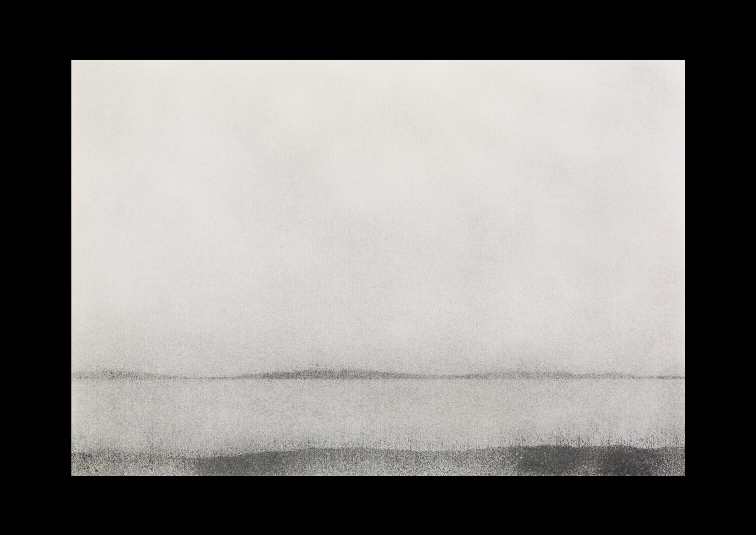 charcoal and graphite on paper, 76x57cm Photograph : Sun Lee