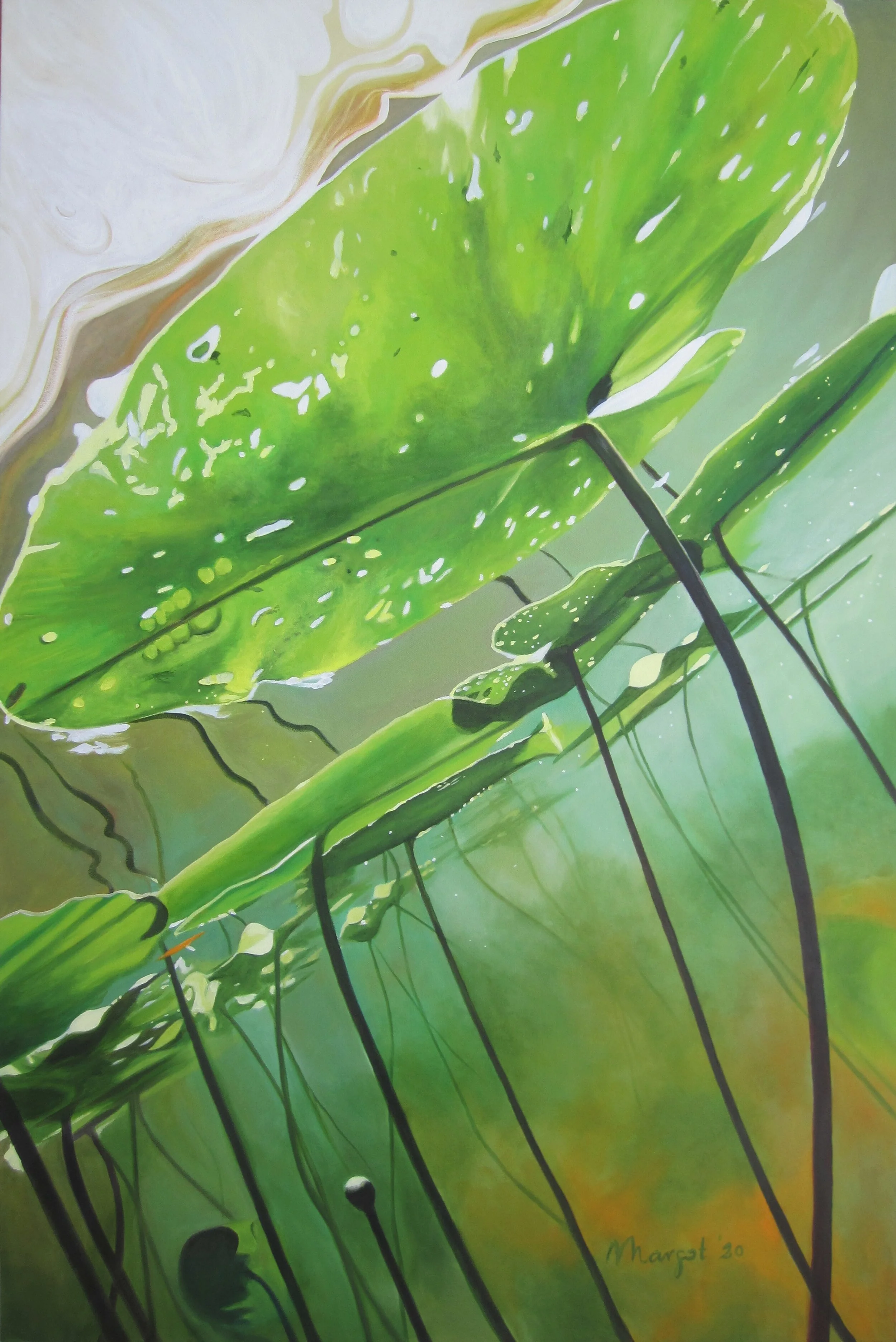 Lelies 19, olieverf op doek, 120 cm x 80 cm.JPG