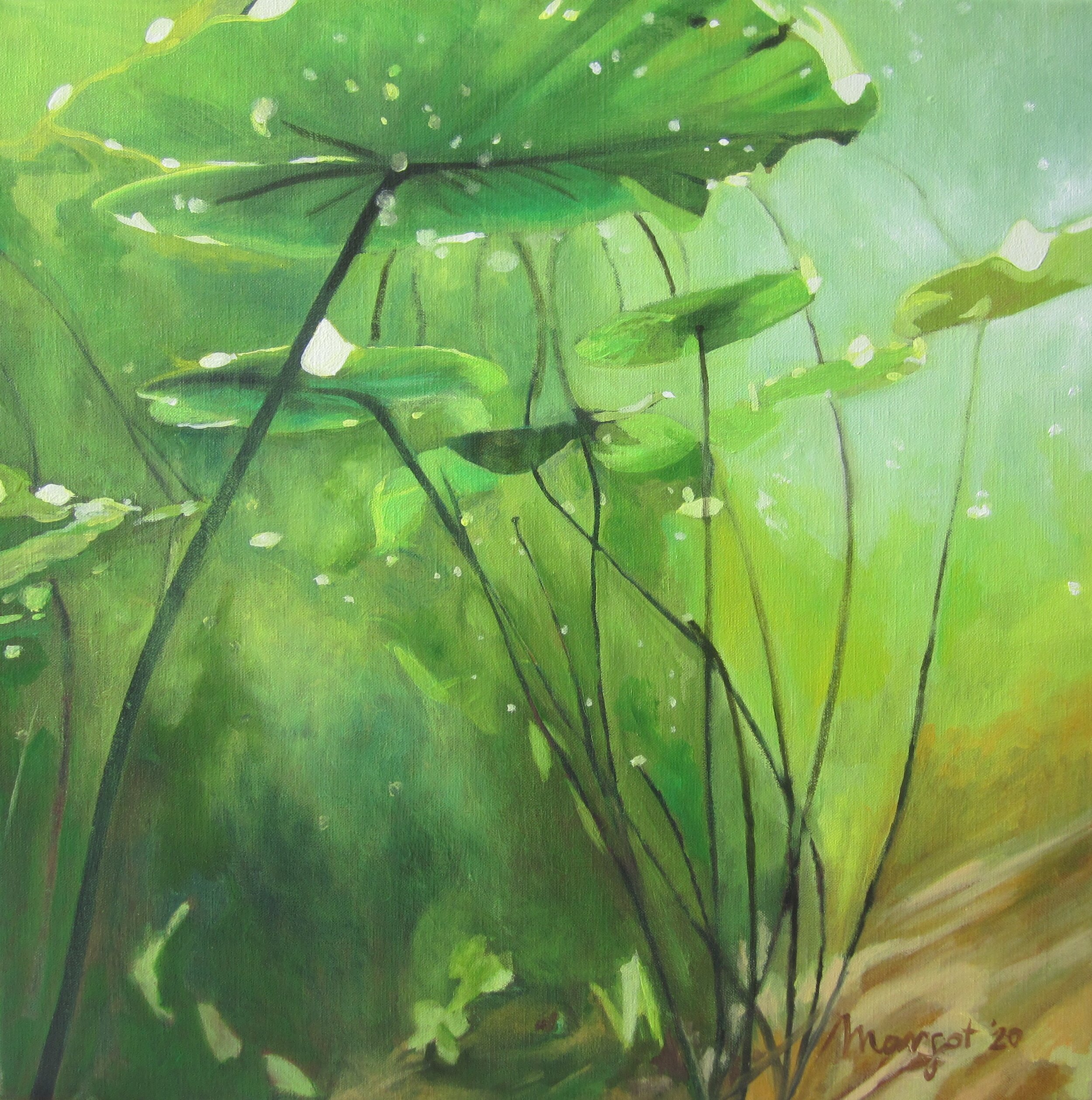 Lelies 23, olieverf op doek, 50 cm x 50 cm.JPG