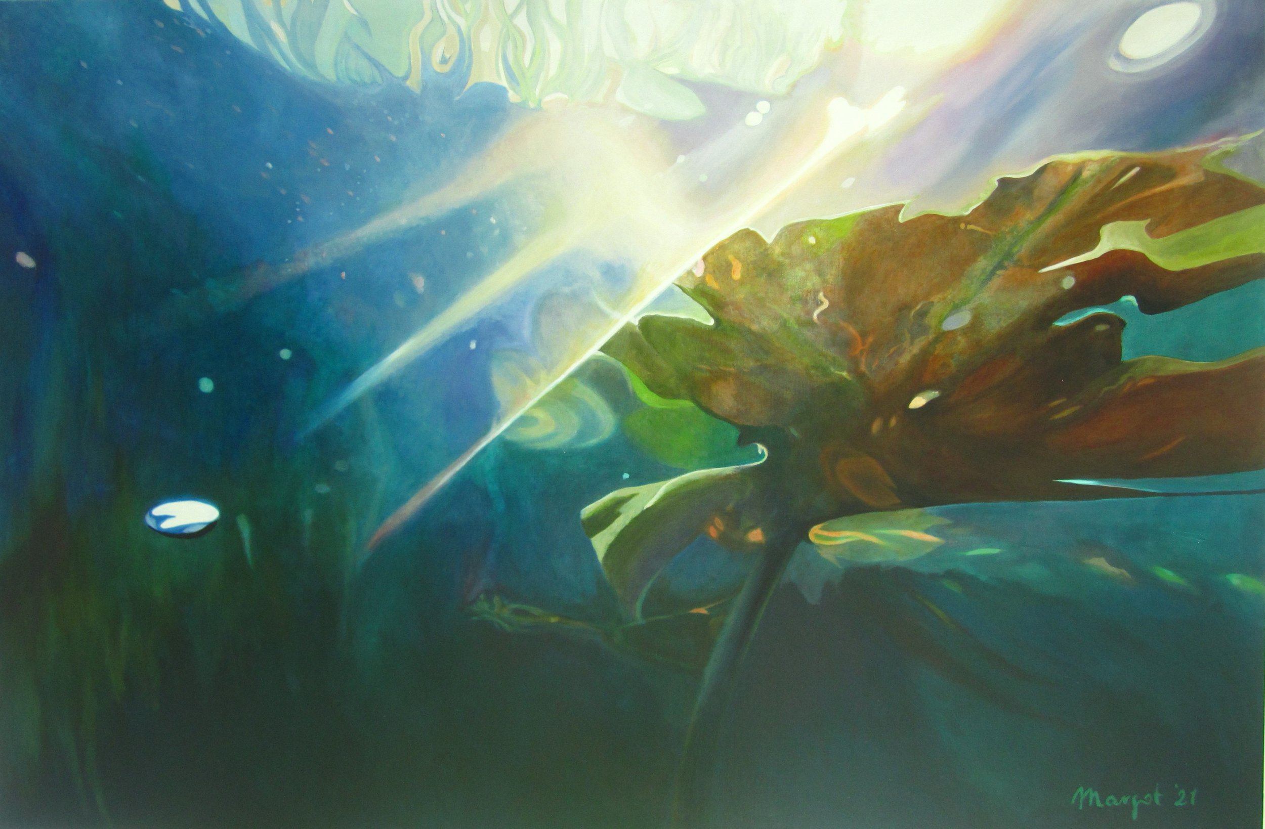 'Melancholic', 100 cm x 150 cm, olieverf op doek.JPG