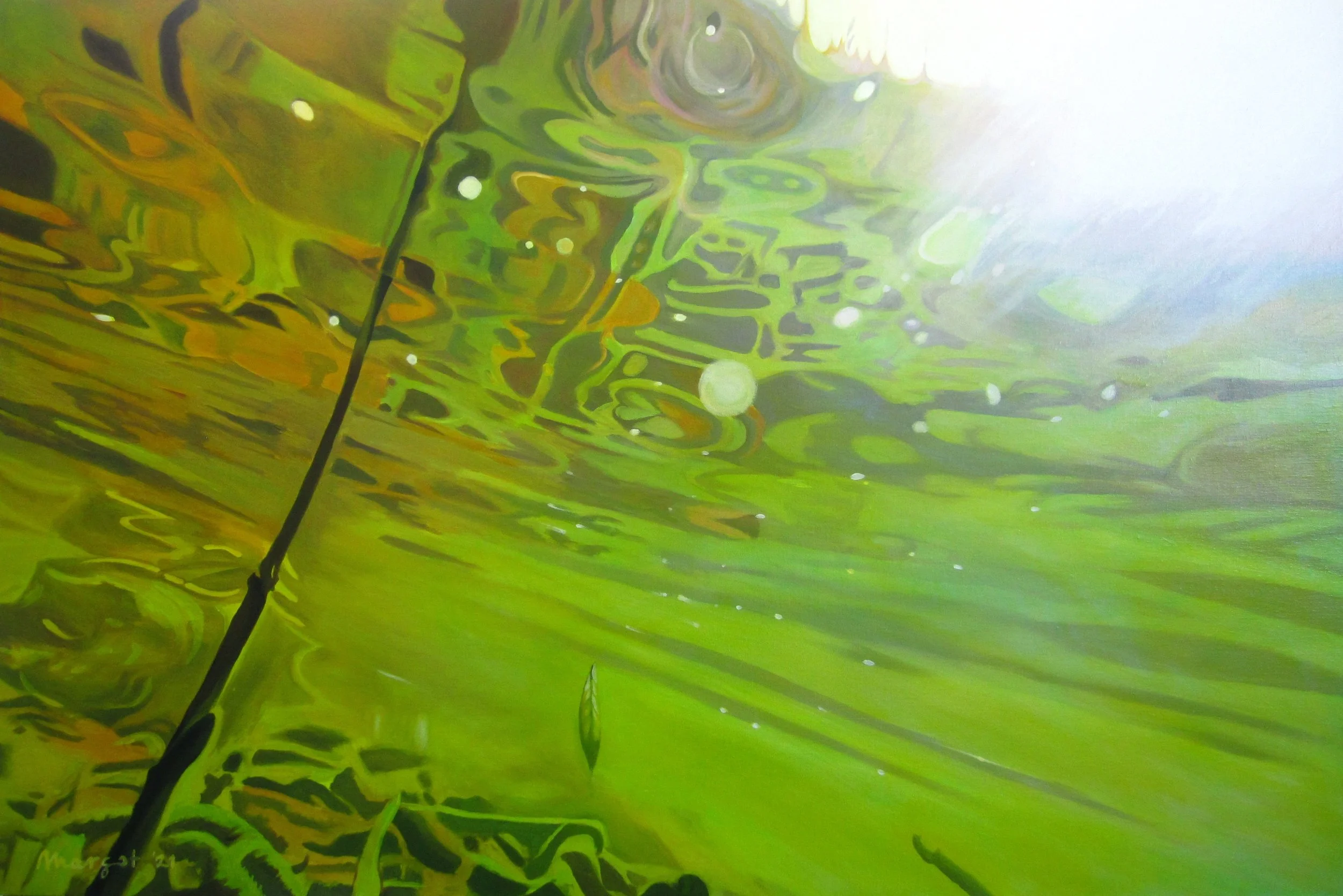 'Here comes the sun', olieverf op doek, 80 cm x 120 cm.JPG