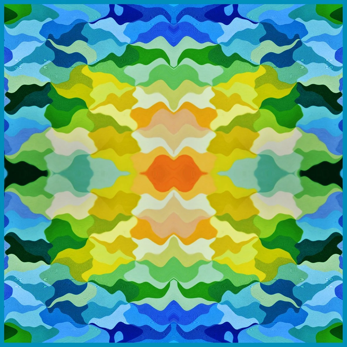 80rainbowpatternkissTILEblueBorderedW.jpg