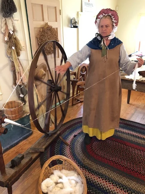 Traditional Great Wheel Spinning