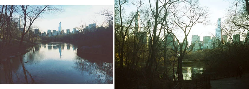 Shot on iPhone 5s, versus shot on analogue