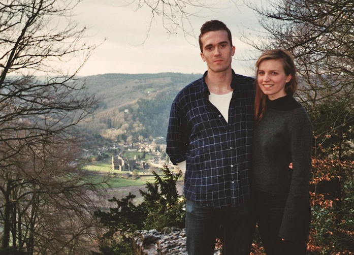 Harry and his wife Natasha, here in Wales, moved from London to Sweden in 2016