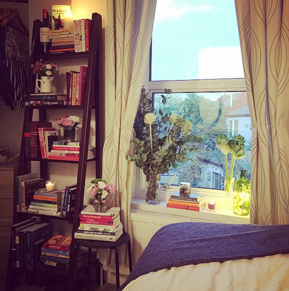 2014: A rare skull-free zone in the House of Skulls - my room