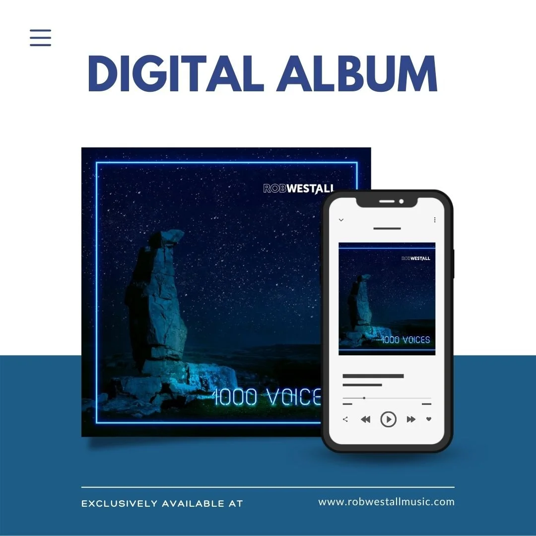 NEW ALBUM: 1000 Voices by Rob Westall - (DIGITAL MP3 VERSION)