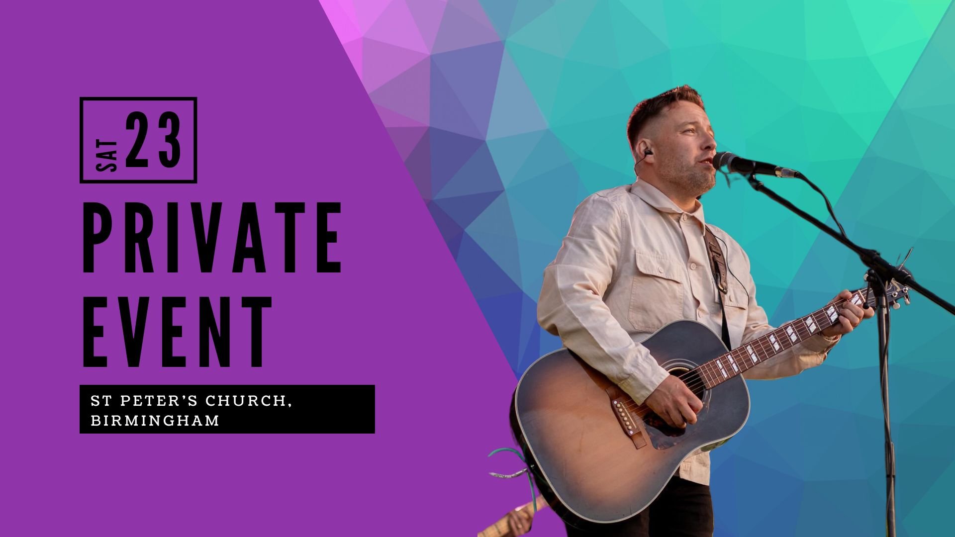 Private Event - St Pete's Church Birmingham