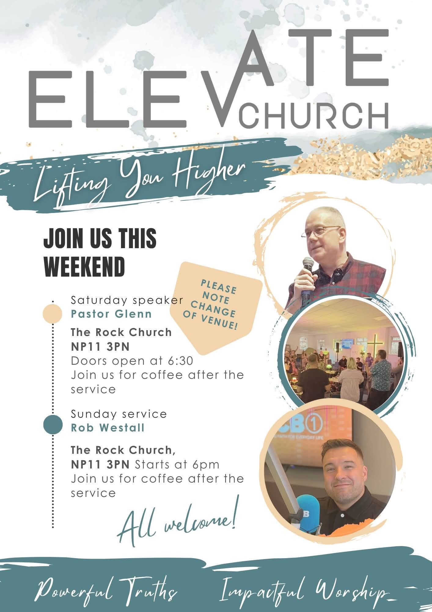 Elevate (The Rock), Crumlin - preaching 