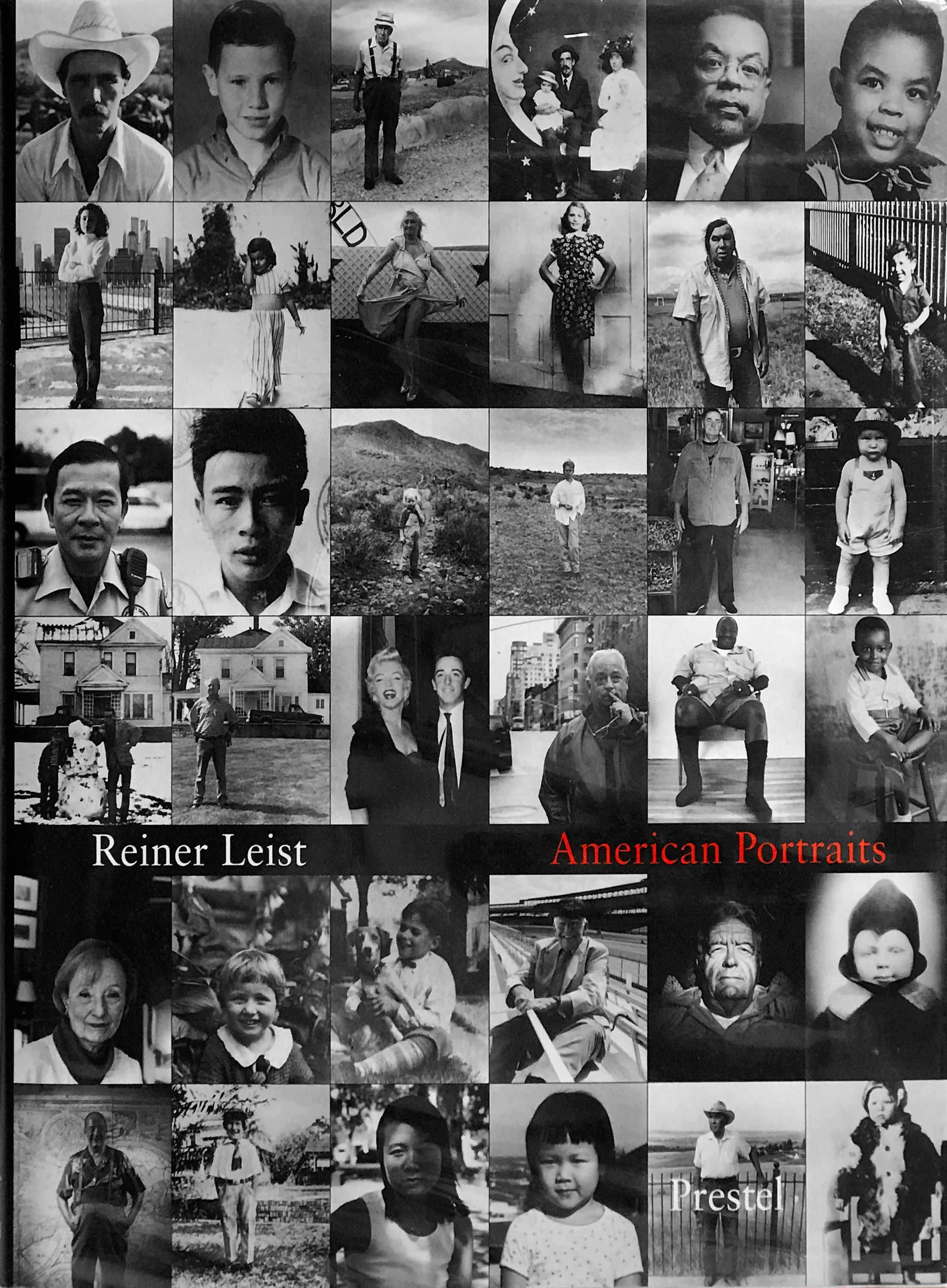 Cover of Reiner Leist American Portraits 1910 - 2001 (published by Prestel)