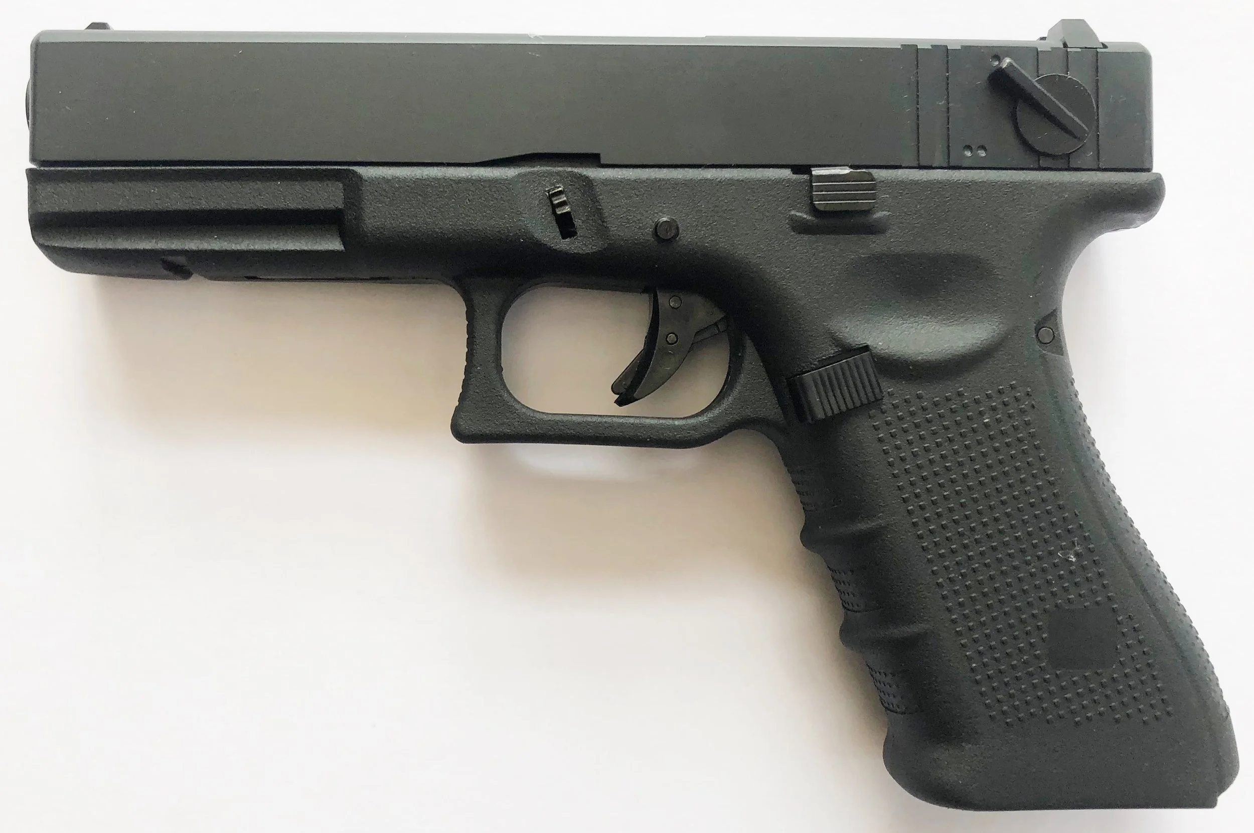 Raven EU18C GBB Black gas pistol Glock 18 replica