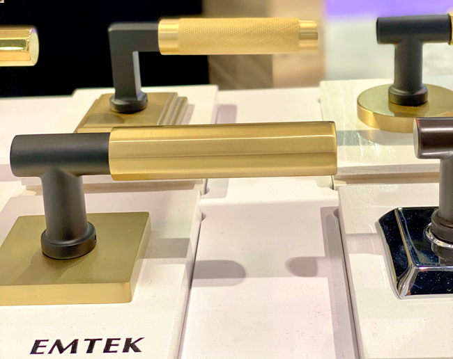 emtek door hardware matte black brass handle stunning mix and match