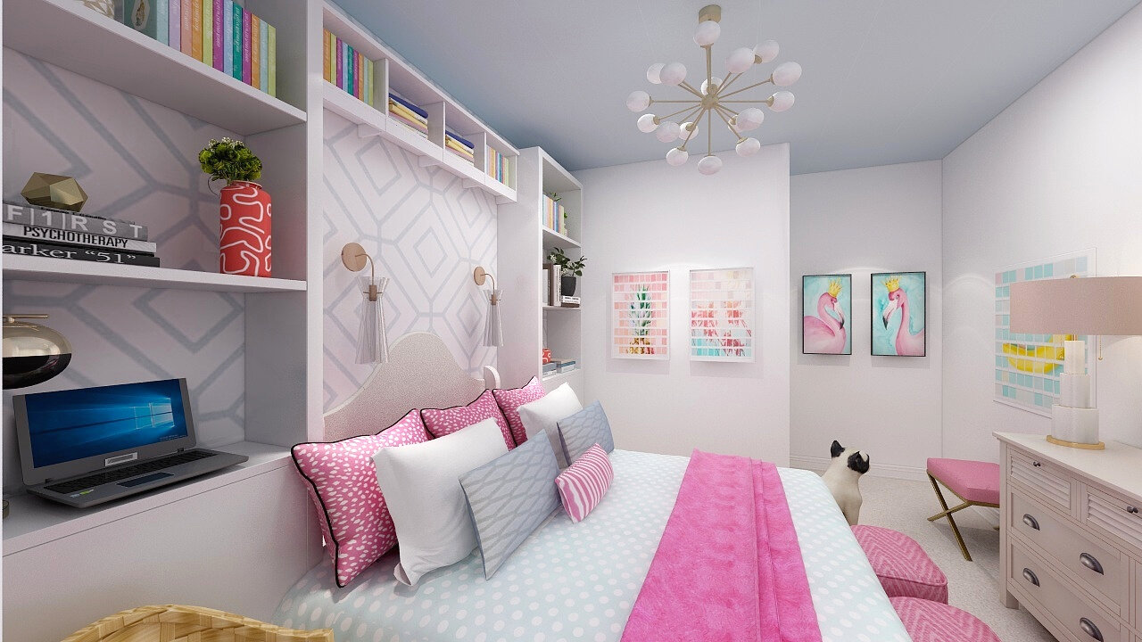tween bedroom makeover-jennifer lynn interiors